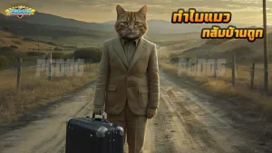 ทำไมแมว กลับบ้านถูก