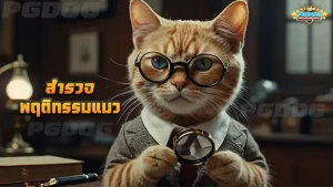 สำรวจ พฤติกรรมแมว
