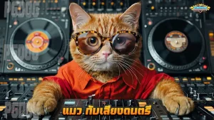 แมว กับเสียงดนตรี