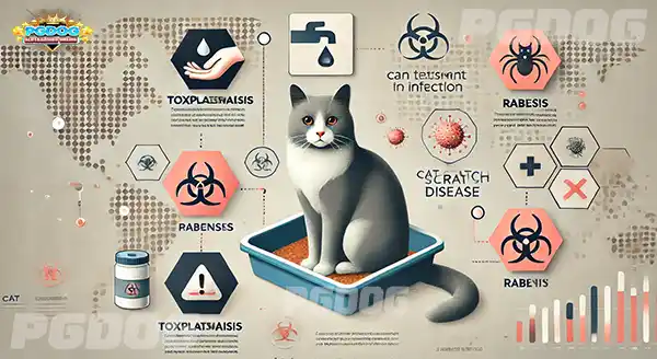 โรคที่แมว แพร่สู่คน