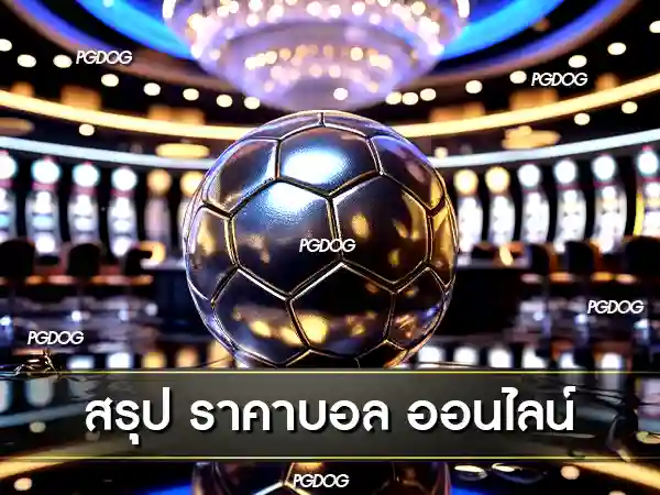 ราคาบอล ออนไลน์