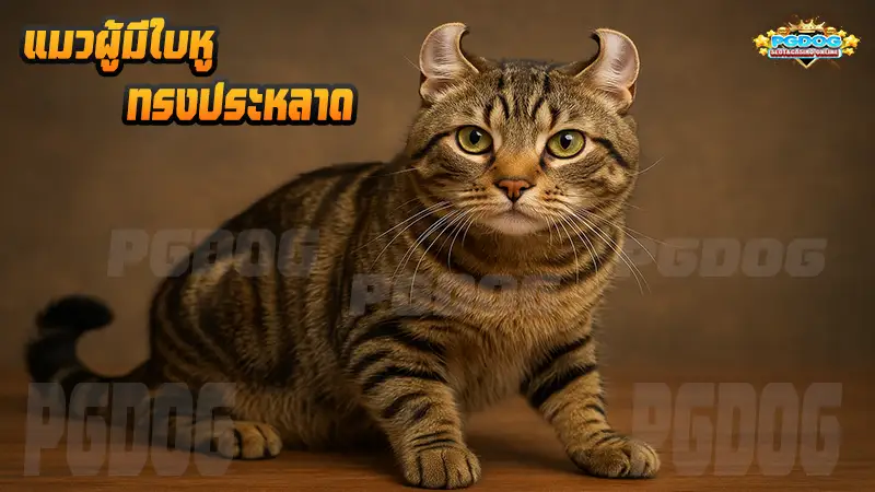 แมวผู้มีใบหู ทรงประหลาด