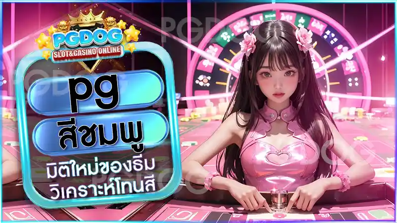 pg สีชมพู