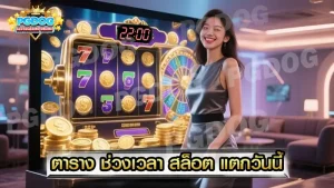 ตาราง ช่วงเวลา สล็อต แตกวันนี้