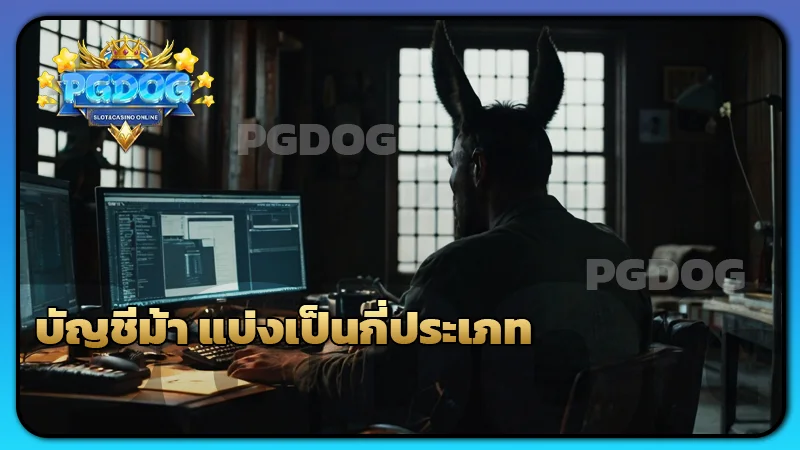 บัญชีม้า แบ่งเป็นกี่ประเภท