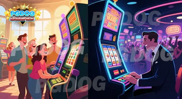 สล็อตเล่นกลางคืน vs กลางวัน