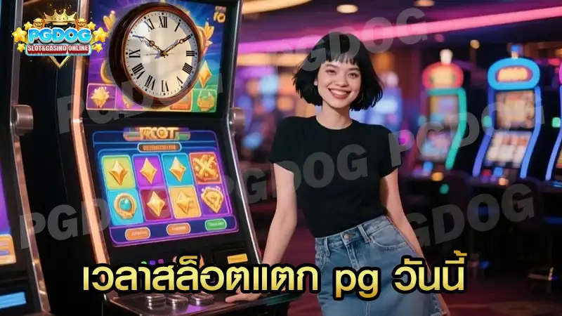 เวลาสล็อตแตก pg วันนี้