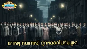 สาเหตุ คนเกาหลี ถูกหลอกไปกัมพูชา