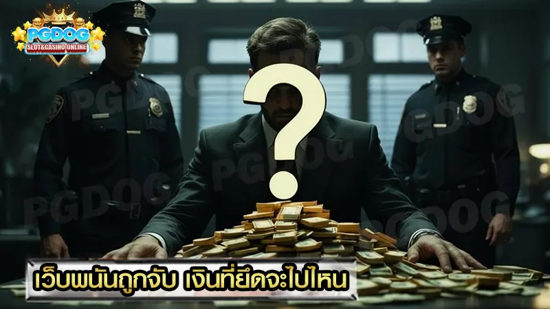เว็บพนันถูกจับ เงินที่ยึดจะไปไหน