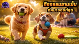 กิจกรรมยามเย็น ที่หมาชอบที่สุด