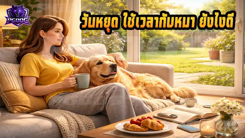 วันหยุด ใช้เวลากับหมา ยังไงดี