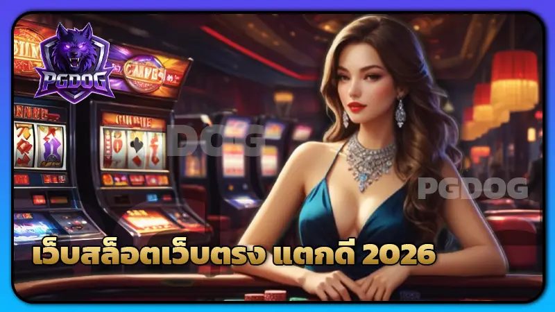 เว็บสล็อตเว็บตรง แตกดี 2026