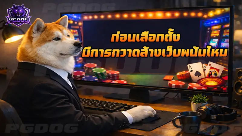 ก่อนเลือกตั้ง มีการกวาดล้างเว็บพนันไหม