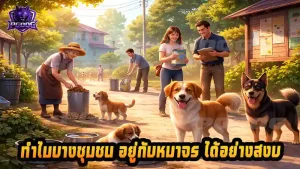 ทำไมบางชุมชน อยู่กับหมาจร ได้อย่างสงบ