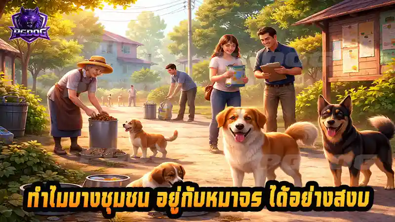 ทำไมบางชุมชน อยู่กับหมาจร ได้อย่างสงบ