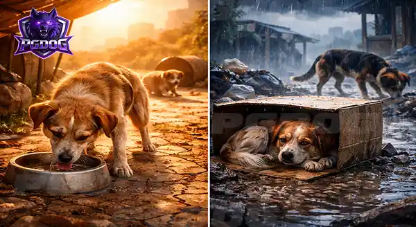 หน้าฝนหรือหน้าร้อน กระทบชีวิตหมาจร แค่ไหน