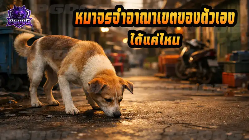 หมาจรจำอาณาเขตของตัวเอง ได้แค่ไหน