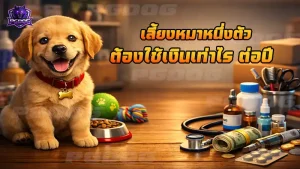 เลี้ยงหมาหนึ่งตัว ต้องใช้เงินเท่าไร ต่อปี