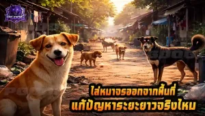 ไล่หมาจรออกจากพื้นที่ แก้ปัญหาระยะยาวจริงไหม