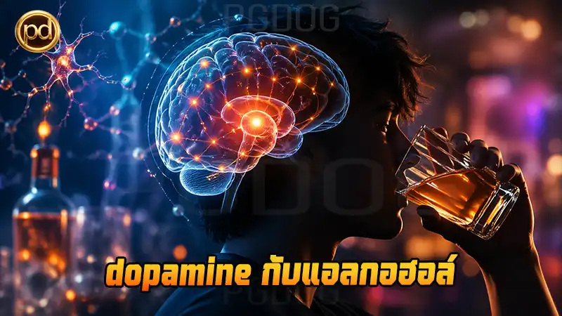 dopamine กับแอลกอฮอล์